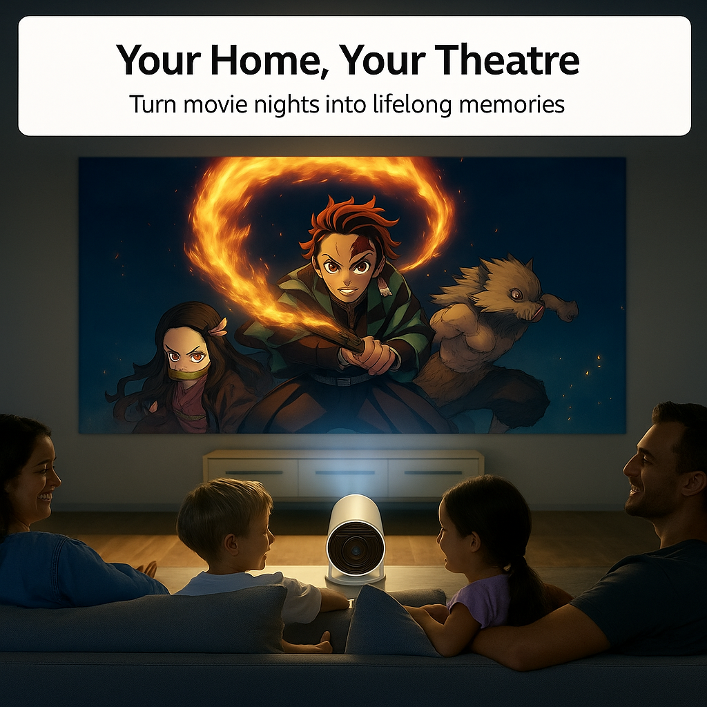 Orbit™ - Portable Pivot Projector